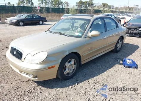 2002 Hyundai Sonata из США, поврежденный, VIN KMHWF25S32A669872